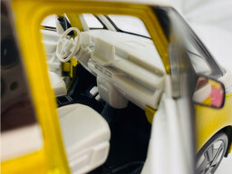 Welly VW ID. Buzz 1:24 žlutý 